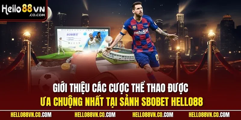 Giới thiệu các cược thể thao được ưa chuộng nhất tại sảnh SBOBET HELLO88
